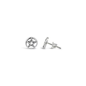 925 SS PENTAGRAM STUDS 8MM