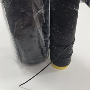 Wax jeweller cord per metre- black