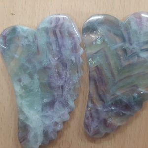 gemstone massage tools -guasha fluorite