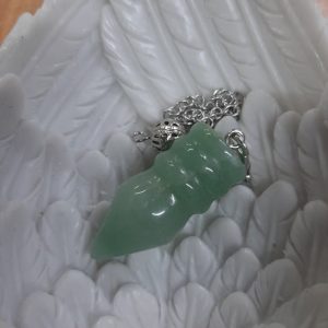 Green aventurine pendulum