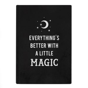 Everything's Better Velvet A5 Notebook- journal