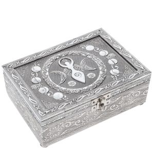 METAL BOX - Goddess Embossed 12.5cm x 17.5cm