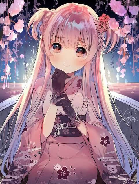 New! anime (pink) shower curtain 120x180cm