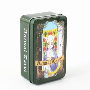 Animal tarot - card tin set
