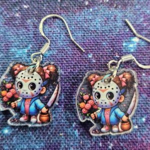 Jason with flowers earrings (hm)