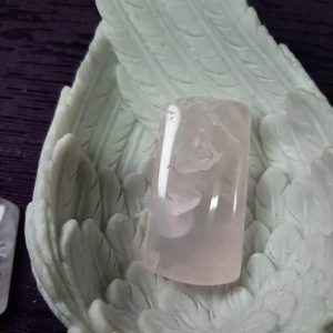 Rose quartz cab (bs)