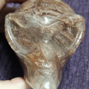Red Healer quartz alien head