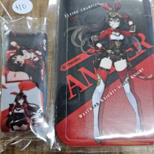 Anime lanyard with card holder- flying champion