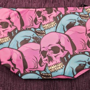 Skull bathroom bag (hm) (pink)