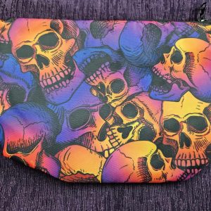 Skull bathroom bag (hm) (orange)