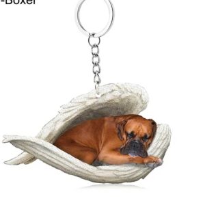 Angel keyring- boxer