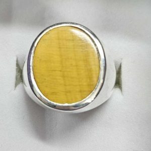 Tiger eye ring - size 9