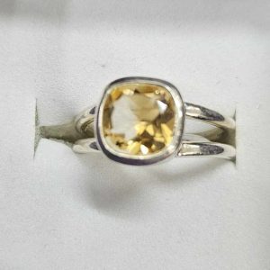 Citrine ring - size 8