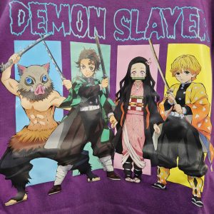 Demon slayer tshirt - purple