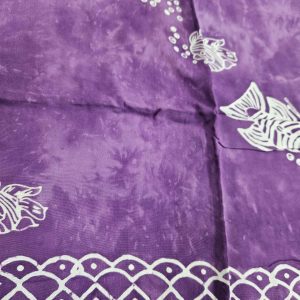 Sarong - purple fish (bs)