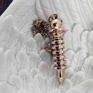 Rose gold long pendulum