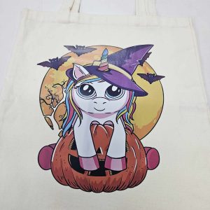 Merch bag- Unicorn - white
