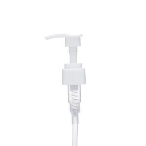 Body wash pump lid