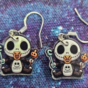 Baby jack earrings (hm)