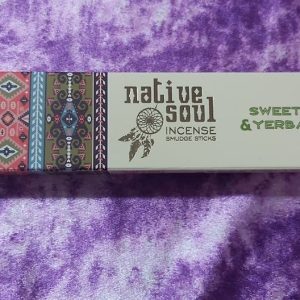 Native soul incense- sweetgrass and yerba santa
