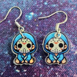 Baby blue Jason earrings (hm)