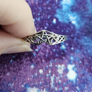 Pentagram ring- size 12