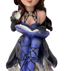 Witch Sitting on Skull