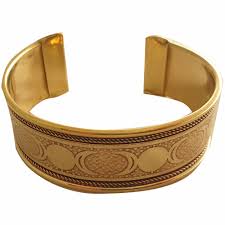 BRACELET - Brass Triple Moon