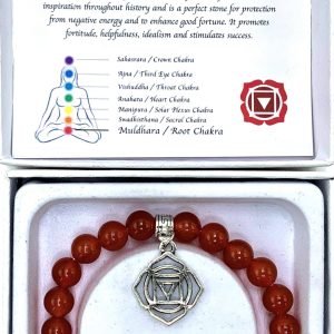 Carnelian Root Chakra Bracelet