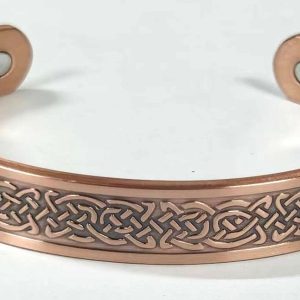 Magnetic Copper Bracelet Triquetra