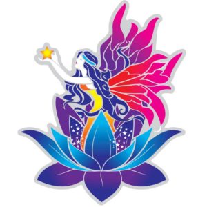 SUNCATCHER sticker - Flower Fairy