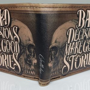 BAD DECISIONS MENS WALLET