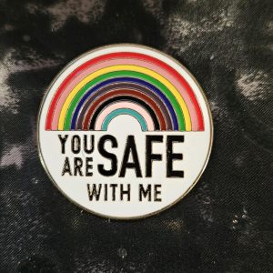 Your safe with me badge