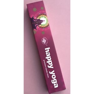 happy yoga incense
