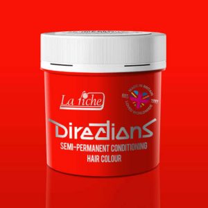 Directions - Neon Red Semi Permanent Hair Colour