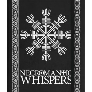 Necromantic Whispers A5 Black Hard Cover Notebook