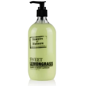 Scents of Nature - Sweet Lemongrass Hand and Body Lotion 500mL