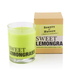 Sweet Lemongrass Soy Candle 240G