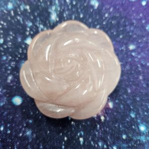 Rose quartz rose