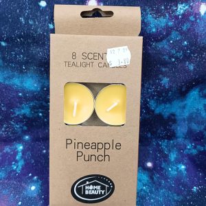 tealight candle 8 pack- pineapple punch