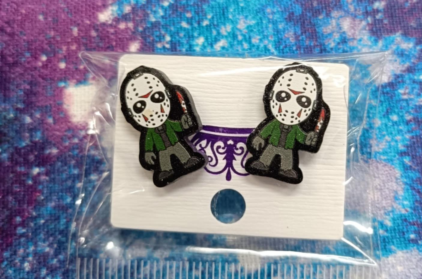 Stud earrings- jason