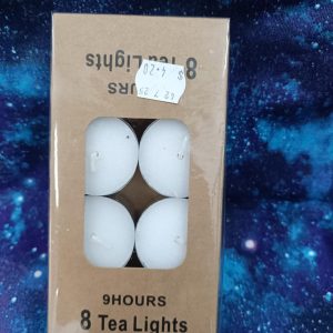tealight candle- 8 pack 9 hour burning