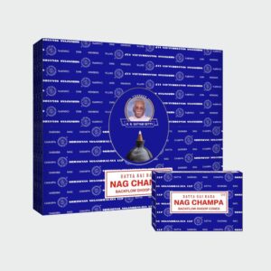 Nag Champa Incense 10 Backflow Cones Satya