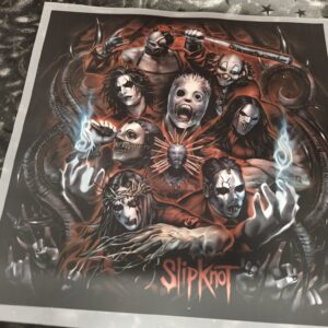 customised tshirt- slipknot