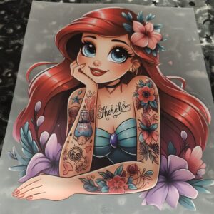 customised tshirt- little mermaid