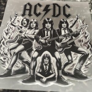 customised tshirt- acdc
