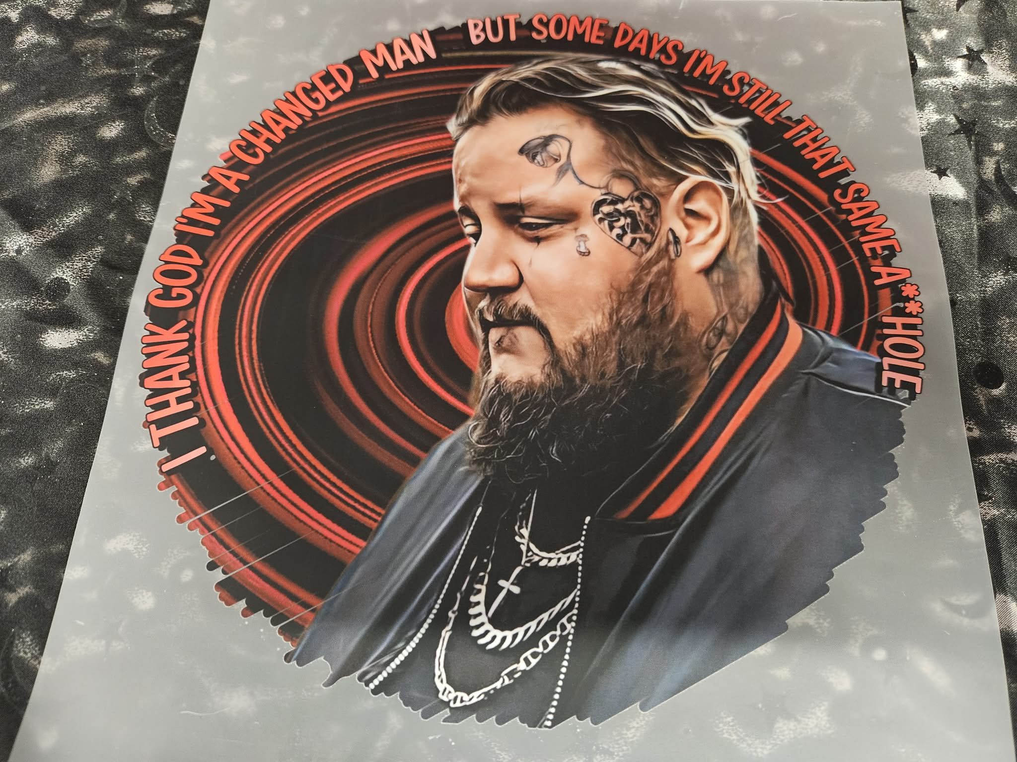customised tshirt- Jellyroll