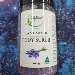 Lavender body scrub