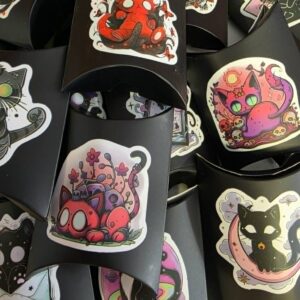 Crystal reveal pouches