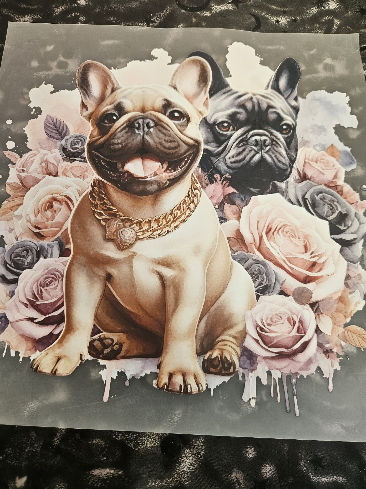 Customised Clothing- Frenchy Puppy